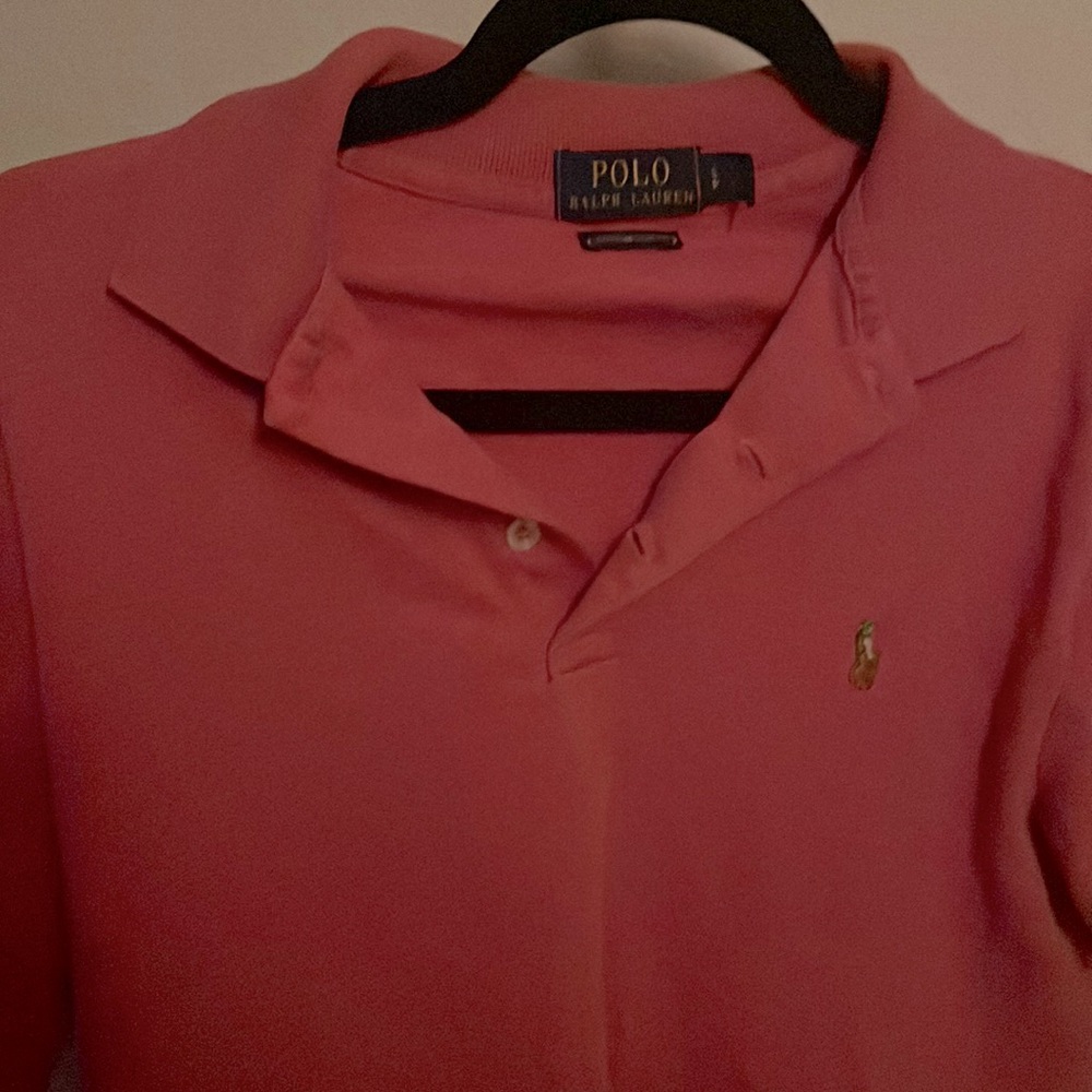 Polo Ralph Lauren Men's Small Salmon Custom Slim Fit